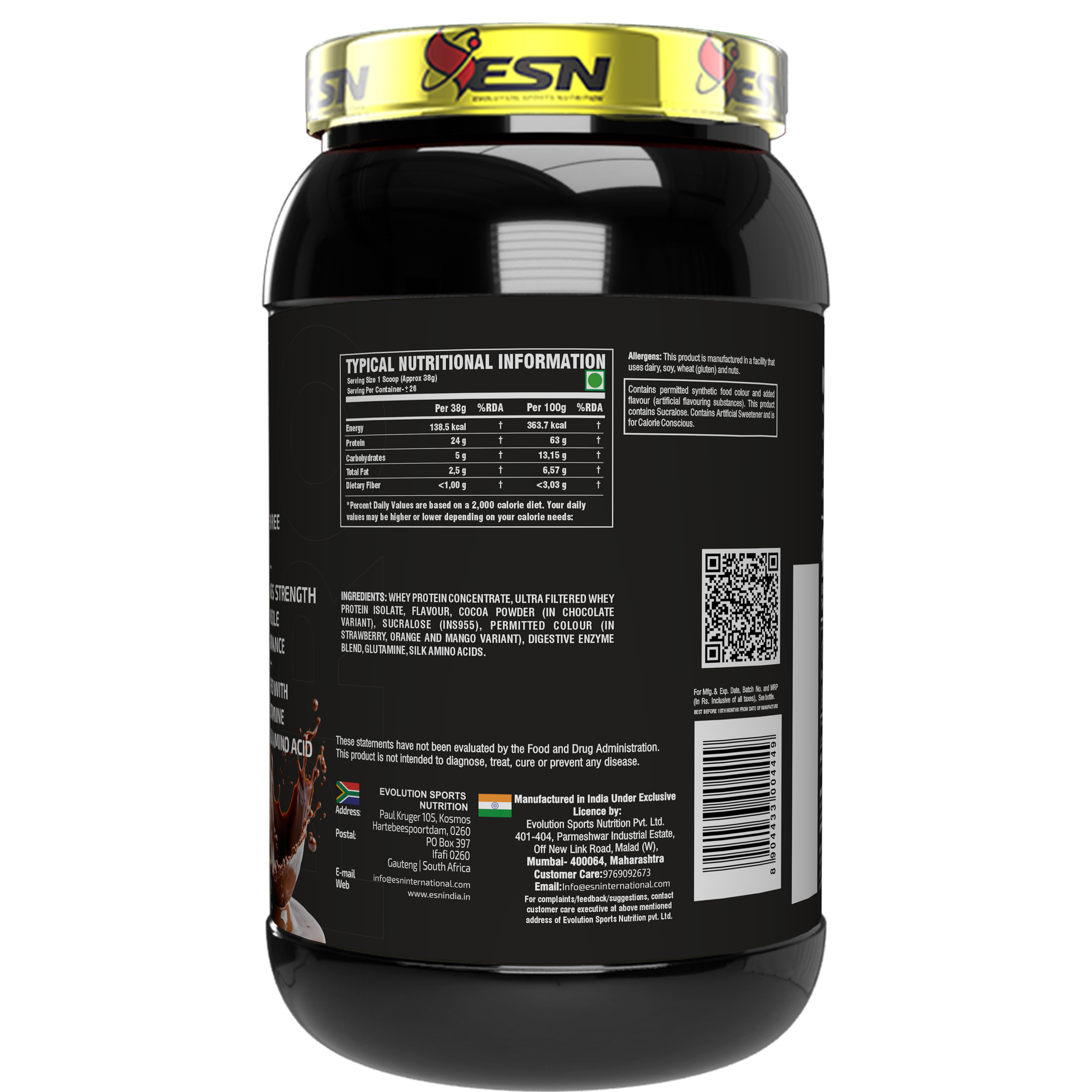 Pro Standard whey